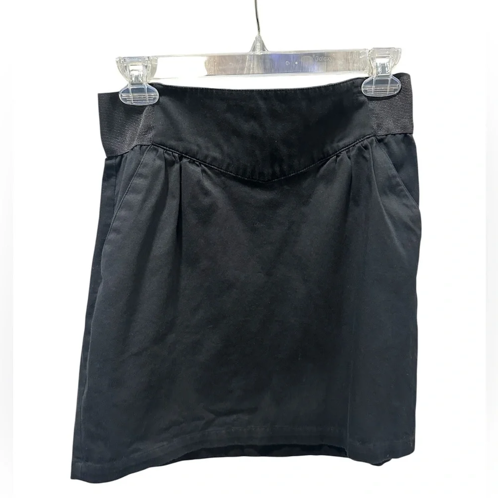 H&M Divided Mini Skirt w/ Pockets Black Size 6